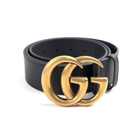 gold gucci belt ebay|Gucci belt black gold buckle.